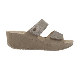 ABERDEEN WEDGE 2 STRAPS-TAUPE